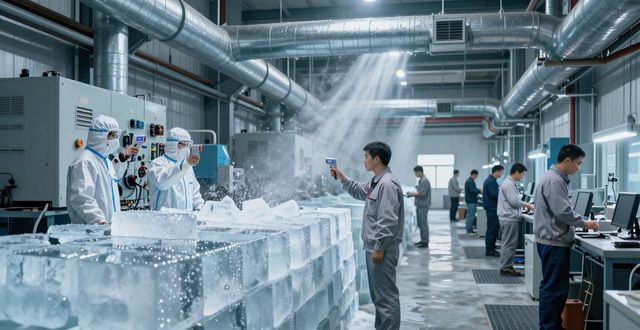 南京车间防暑降温大冰块_如何合理摆放车间冰块_车间大冰块降温