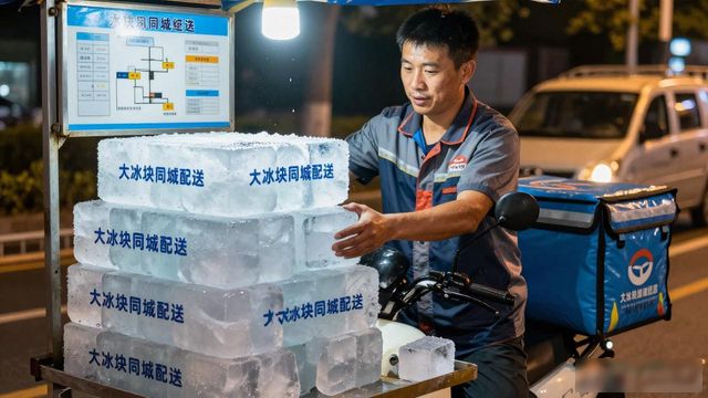 南京大冰块同城配送 夏日冰爽送到家