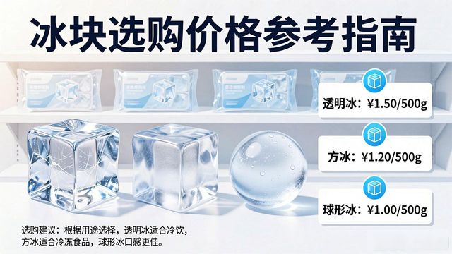 冰块价格南京选购实战指南：避开常见误区